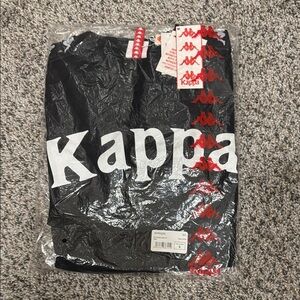 Kappa Black and Red Logo T-Shirt